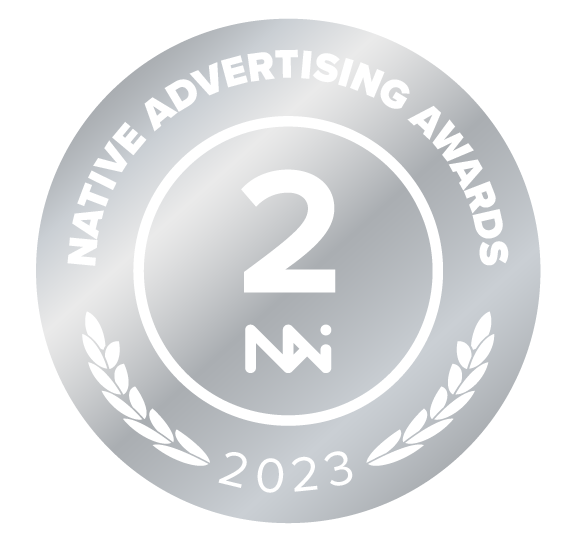 Native Advertising Award 2023 Silver Winner